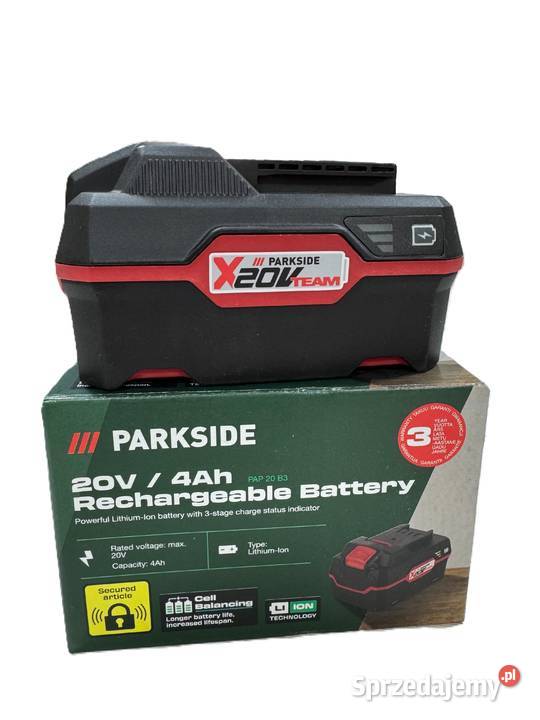 Akumulator litowojonowy PARKSIDE 20 V PAP 20 B3 Elbląg
