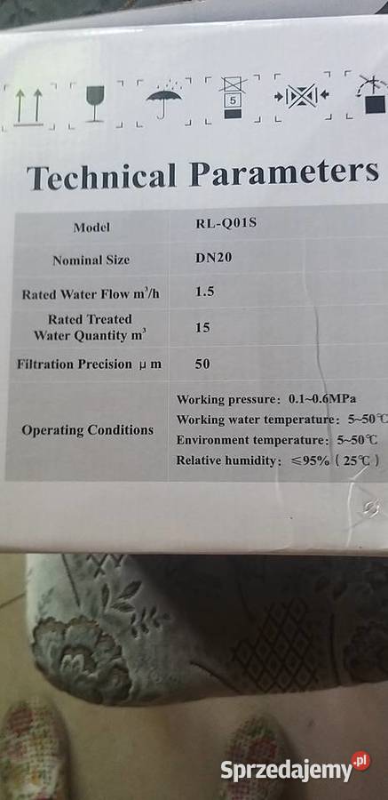 Manualny filtr dyskowy model RLQ01S Szczecin