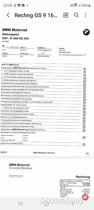 BMW 1200gs Lubaczów