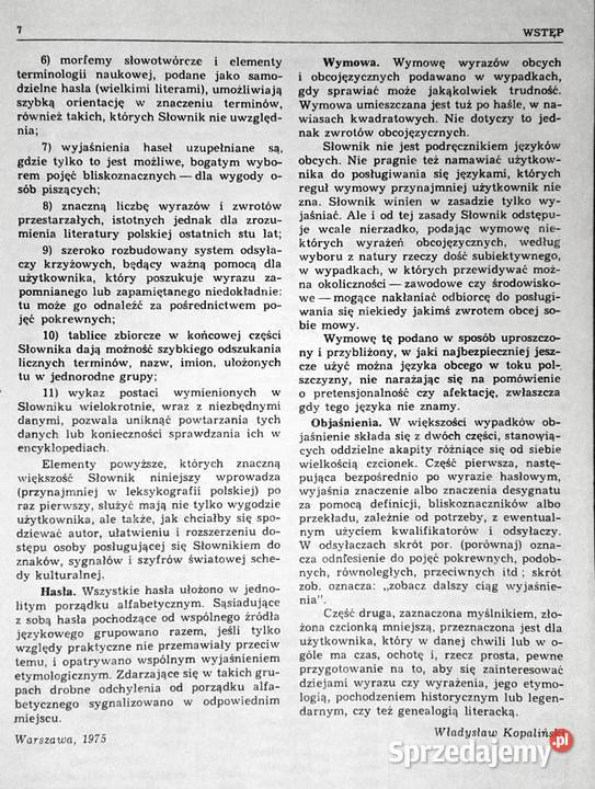 Słownik wyrazów obcych i zwrotów obcojęzycznych lubelskie Chełm