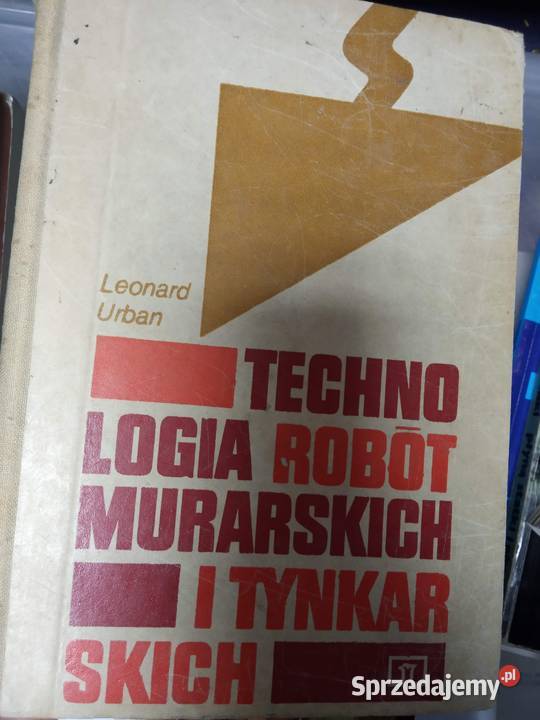 Technologia robót murarskich i tynkarskich mazowieckie Warszawa sprzedam