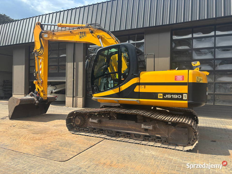 Koparka gąsienicowa JCB 190 LC tez Leasing Warszawa