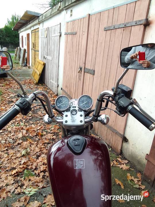 Hyosung ga 125 czopper czerwony Pietrzykowice
