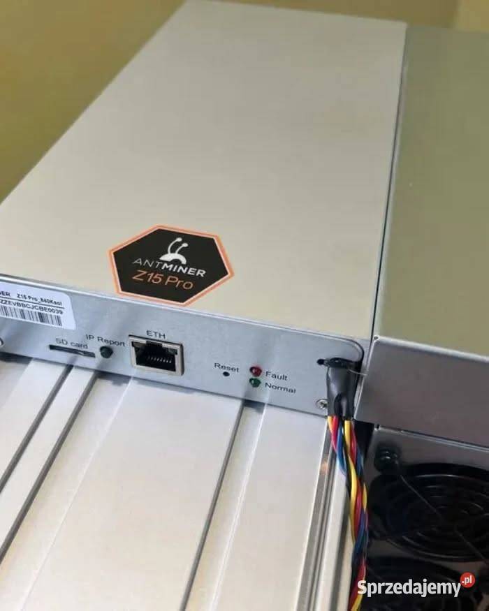 Koparka BITMAIN Antminer Z15 Pro 860 kJsol 2780 Elektronika Lublin