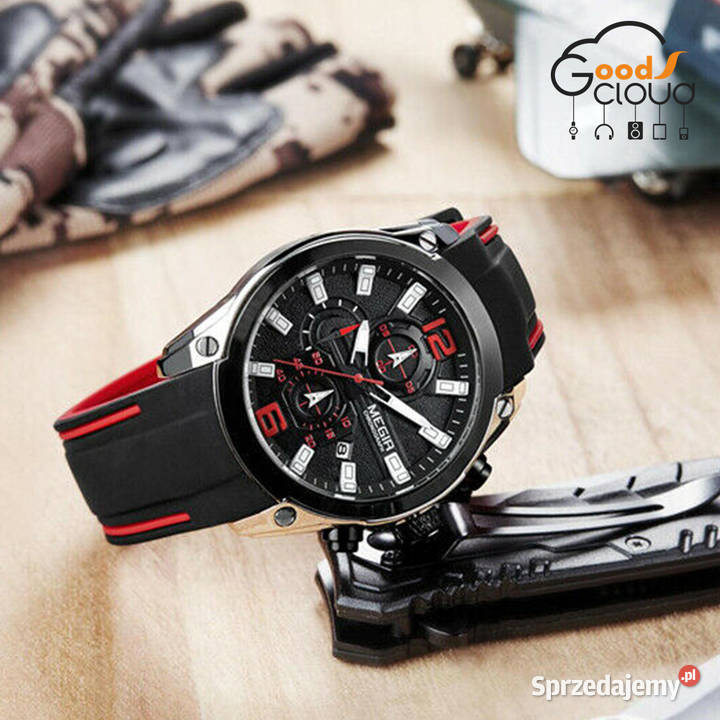 LUXURY chronograph zegarek wr 3 ATM Piotrków Trybunalski
