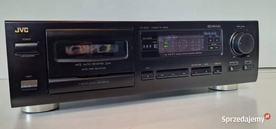 JVC TDR272 TD R 272 Cassette Deck magnetofon Międzychód sprzedam