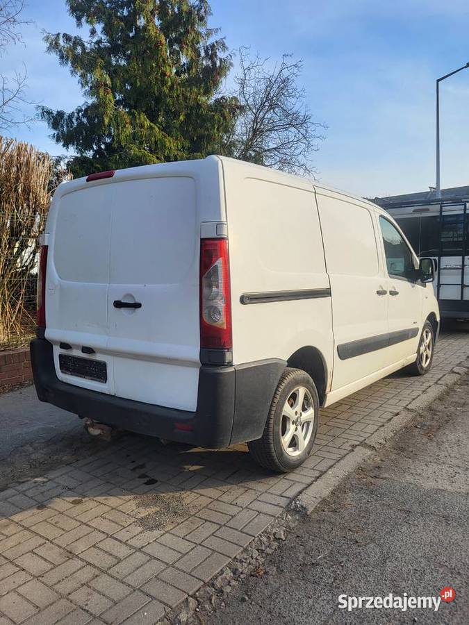 Uszkodzony Citroen Jumpy 2008 r 16 HDi 90 Rok produkcji 2008 Citroën Kąty Wrocławskie