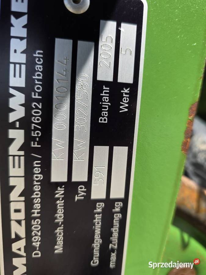 Amazone KE303 AD303 Wąbrzeźno sprzedam