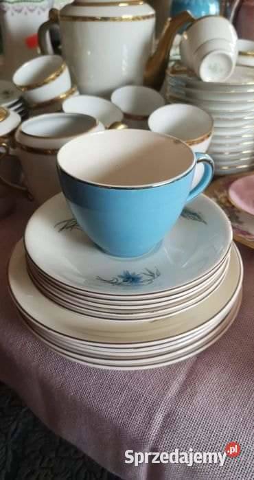 Chabry filiżanka z talerzykiem deserowym Jayne Porcelana i szkło Gdańsk