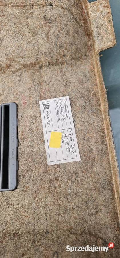 Osłona fotela tył mercedes w210 2109102639