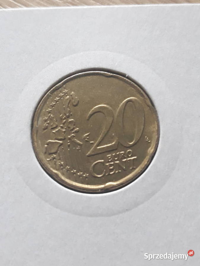 20 Eurocentów Belgia 2002 r 2006 r 2008 r Konin sprzedam