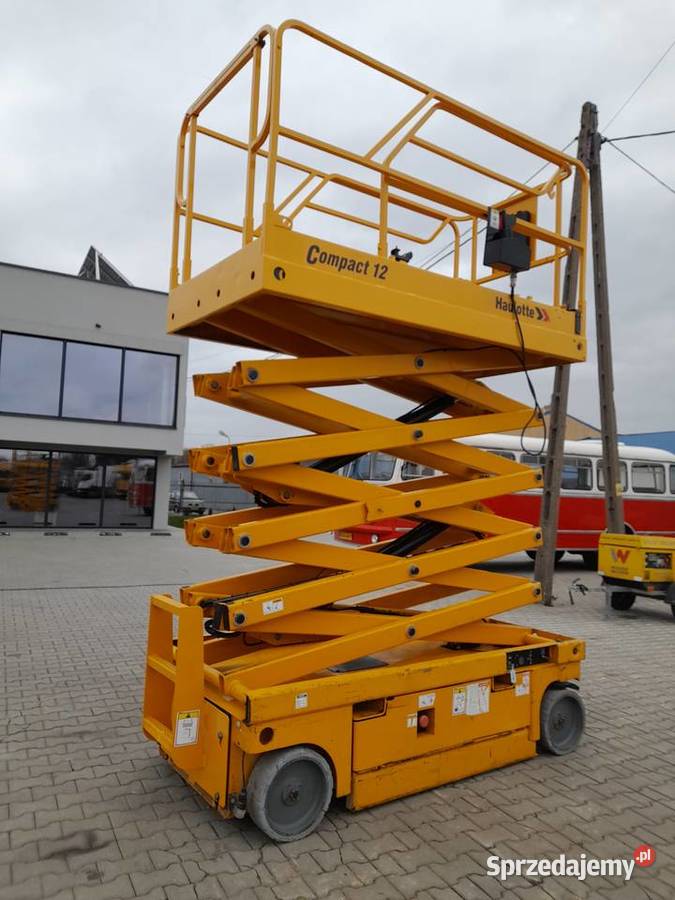 Podnośnik nożycowy Haulotte Compact 12 wys rob małopolskie Dąbrowa Tarnowska