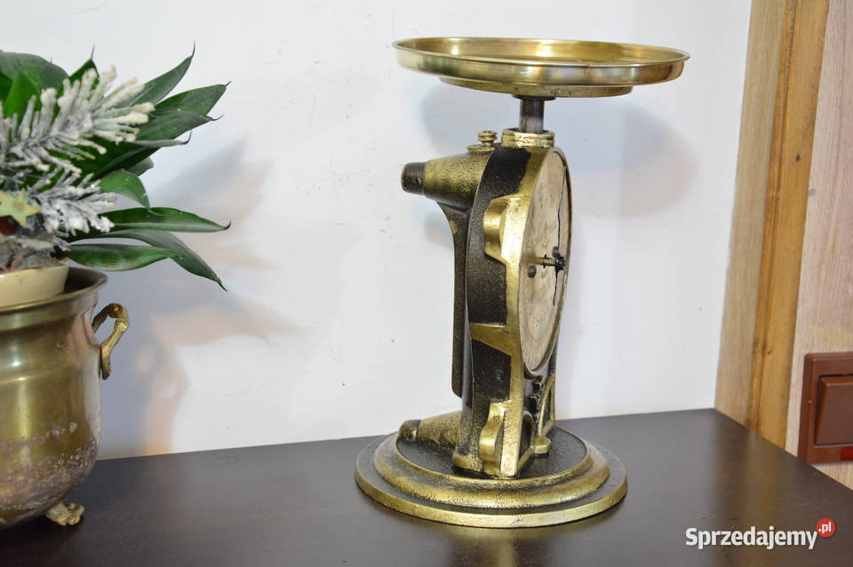 stara WAGA 10 żeliwna sygnowana Tarir Waage Jastrzębie-Zdrój