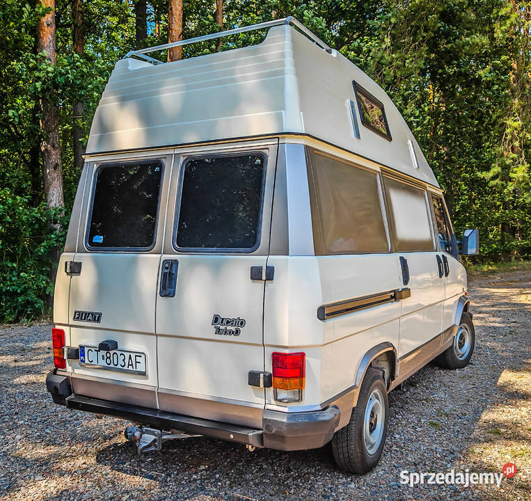 Kamper Fiat Ducato 19 TD 1992 r całkowitej Toruń