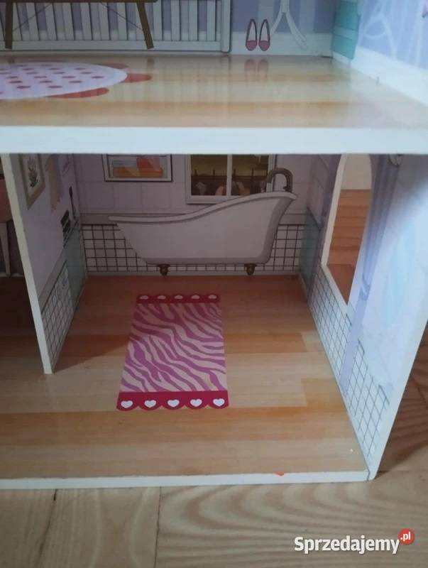 Duży drewniany domek lalek BoboSan 3 piętra 5 mazowieckie Warszawa