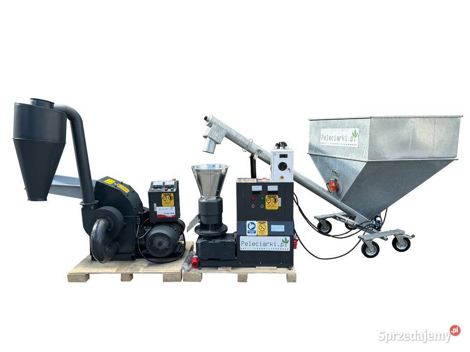 Peleciarka 11kW Wolnoobrotowa DO BIOMASY Trocin Częstochowa sprzedam