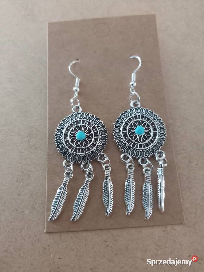 Kolczyki Łapacze snów handmade Sosnowiec