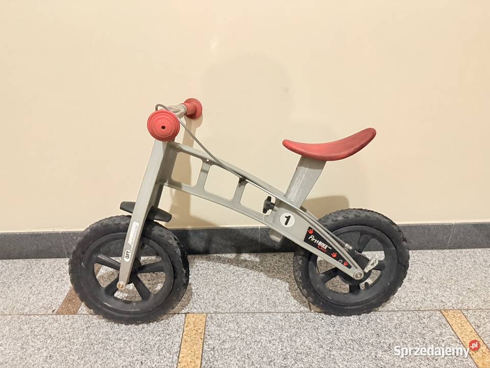 Rowerek biegowy FirstBIKE z hamulcem lekki Warszawa sprzedam