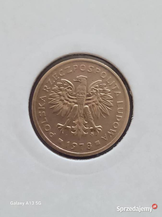 2 złote 1978 r ze znakiem mennicy 7 najniższy Konin sprzedam