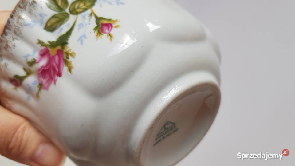 Zestaw miseczki flaczarki Iwona złota róża Dąbrowa Górnicza sprzedam