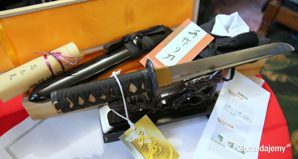 Japońskie TANTO komplet stal Damasceńska NOWY Sokółka
