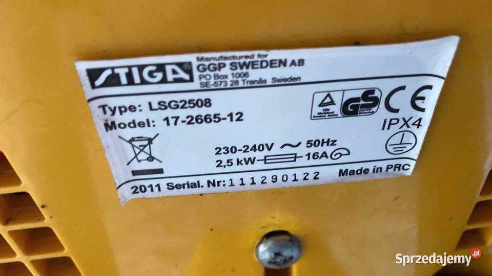 Rozdrabniarka Stiga Bio Quiet 2500W