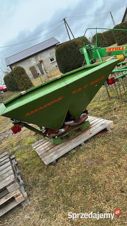 Rozsiewacz nawozu Amazone zaf 602 Borowy Młyn