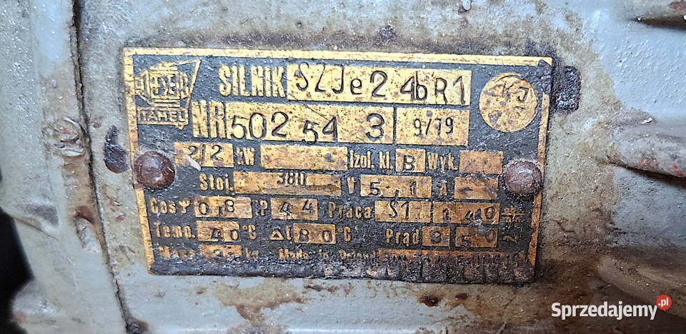 Silnik 380V 22kW Dąbrowa Górnicza sprzedam