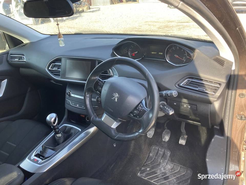 Peugeot 308 combi 2017 anglik 16 blu hdi czesci warmińsko-mazurskie