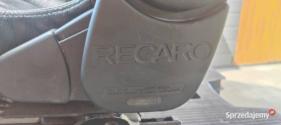 Fotel elektryczny wentylowany recaro DSE