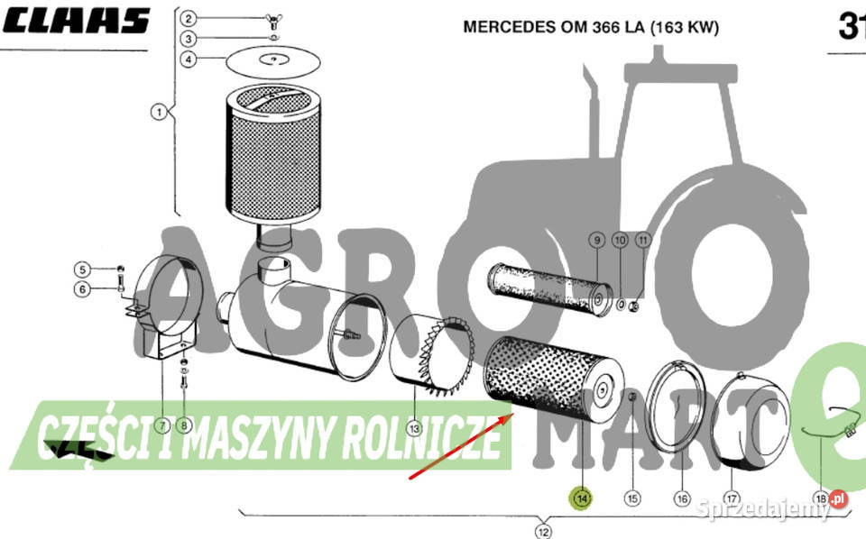 0006774340 06774340 6774340 00 0677 434 0 FILTR Wichrów