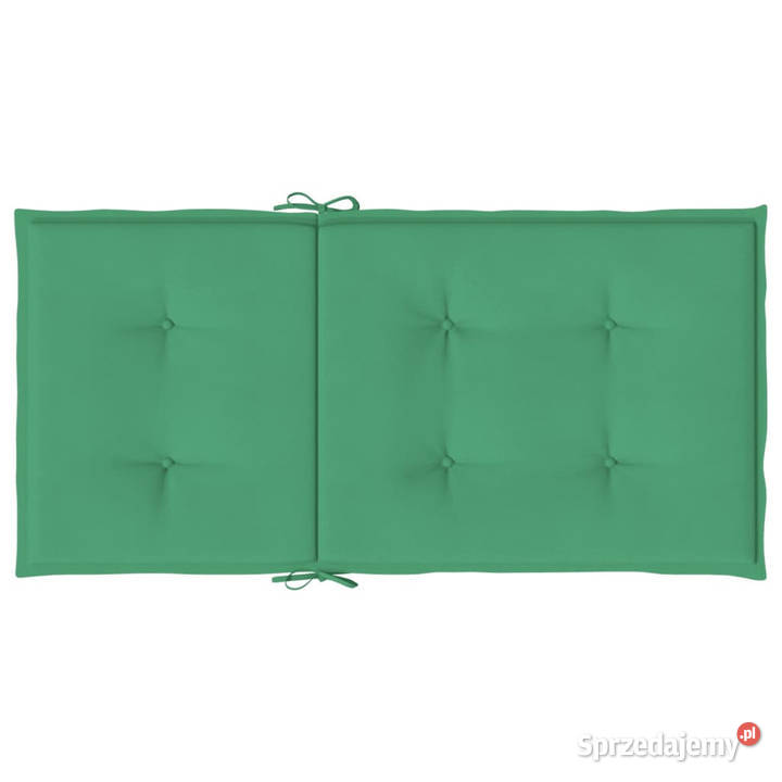 Poduszki na krzesła ogrodowe 6 zielone 100x50x3 Warszawa sprzedam
