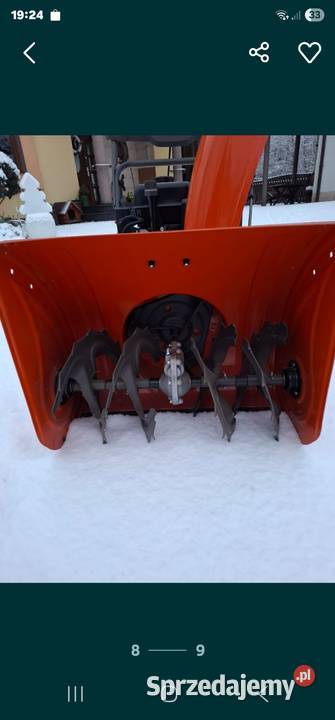 Odśnieżarka Husqvarna ST 124 idealny stan Stanica