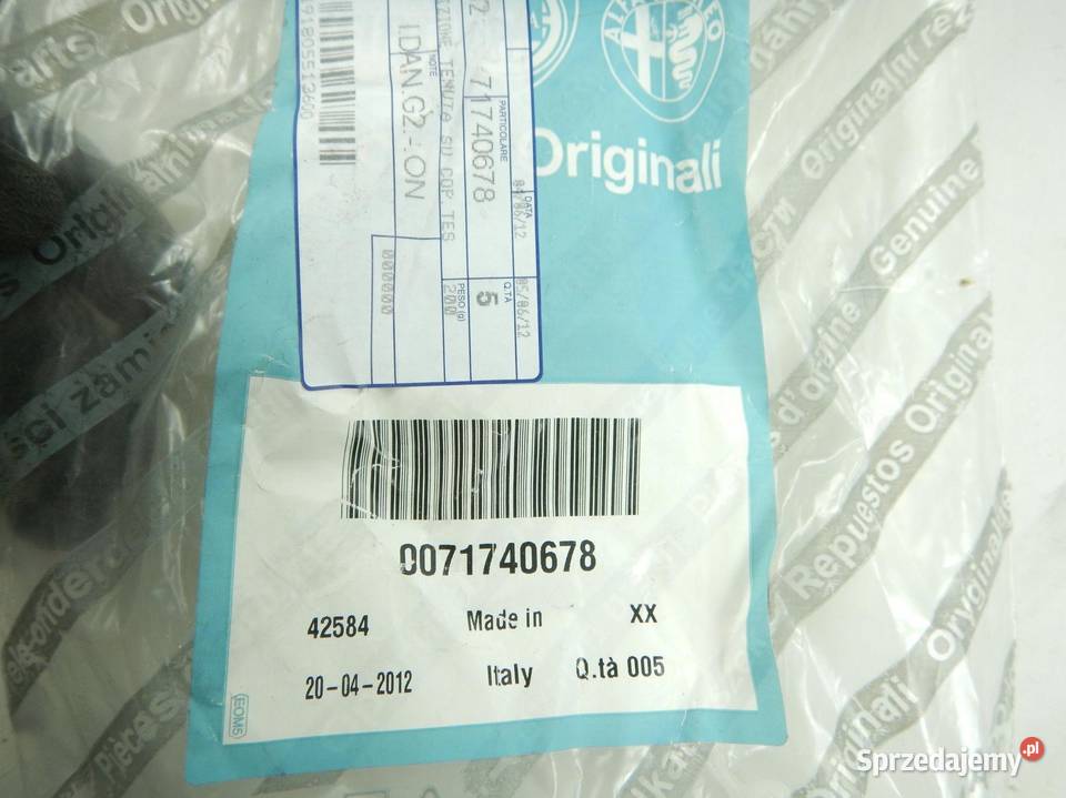 USZCZELKA GŁOWICY CYLINDRÓW ALFA MITO 11 FIAT