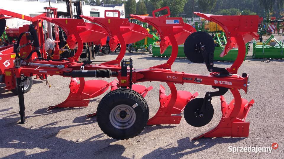 Pług obrotowy AKPIL 180 31 4 OKAZJA Promocja nieuszkodzony Lubawa