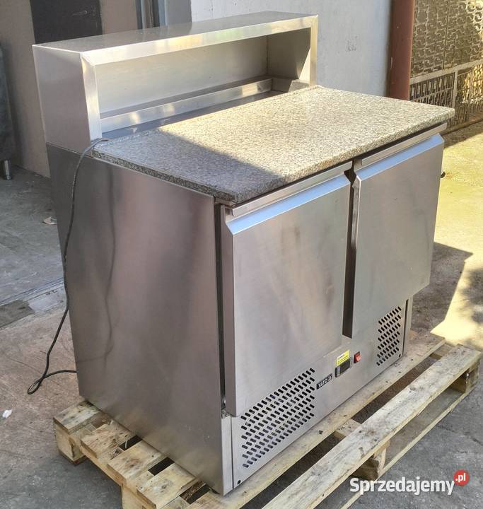 Stół chłodniczy gastronomiczny z blatem Gastronomia wielkopolskie Słupia Kapitulna