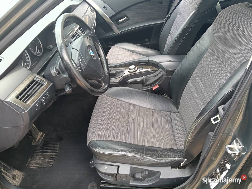 BMW E60 22 Benzyna 170 16 LAT 1 WŁAŚCICIEL Seria 5 pomorskie