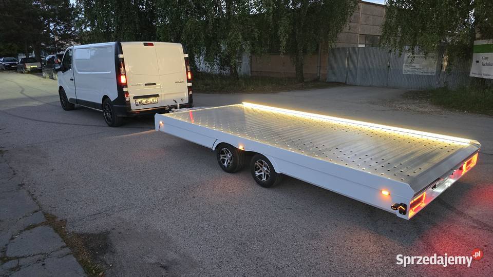 Przyczepa Laweta DMC 2700 4500x2100mm koła alu świętokrzyskie Kielce sprzedam