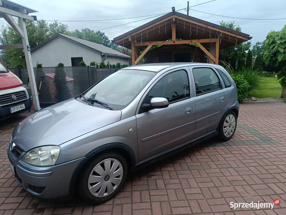 Opel Corsa C 12 Twinport Klimatronik szary Bierawa sprzedam