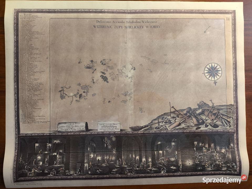 Wizerunek Żupy Wielickey Wtorey reprint