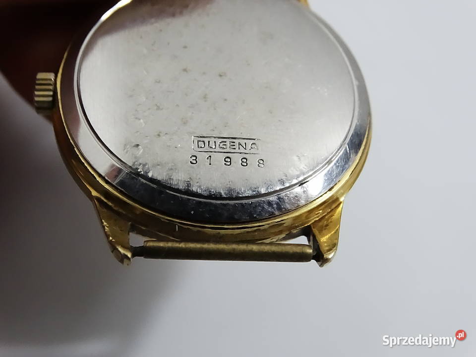 Vintage DUGENA TROPICA Klasyk lat 60 Sprawny Męskie Zegarki i Biżuteria Biłgoraj