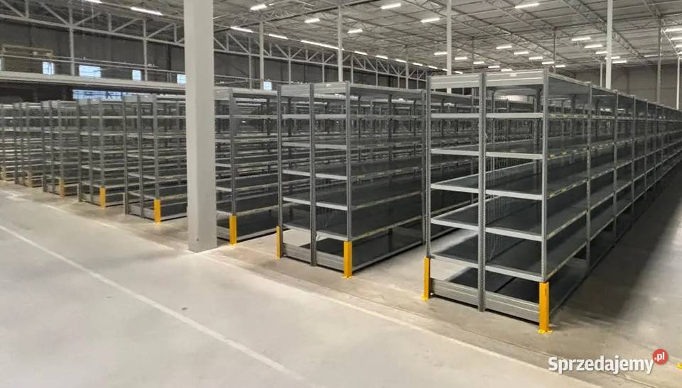 Regał Metalowy 62x220x40021p Magazynowy Ocynk