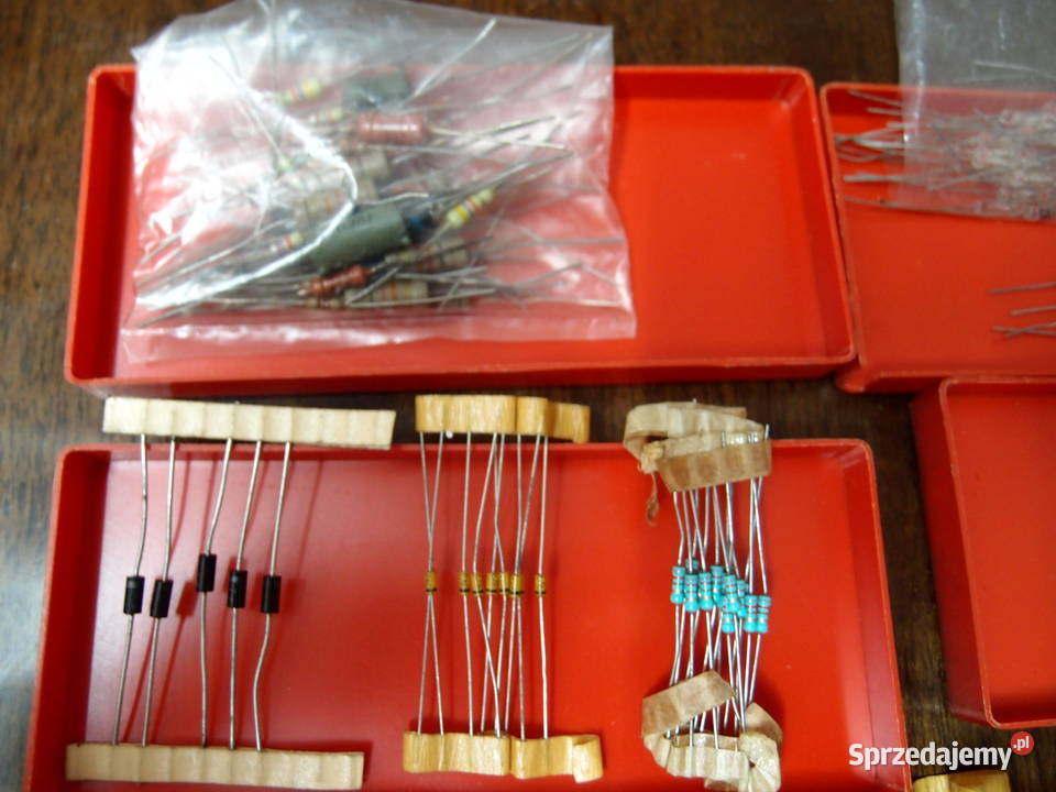 Diody mocy rezystory potencjometry tranzystory Części i akcesoria