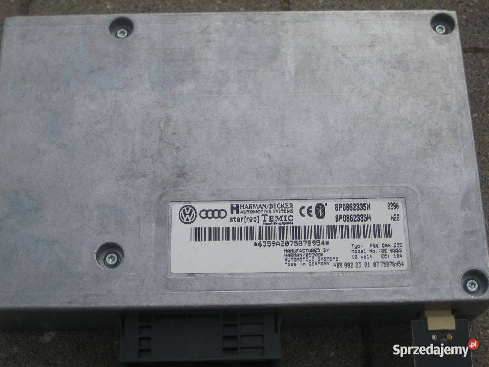 audi a4 b7 a3 moduł sterownik bluetooth osobowe
