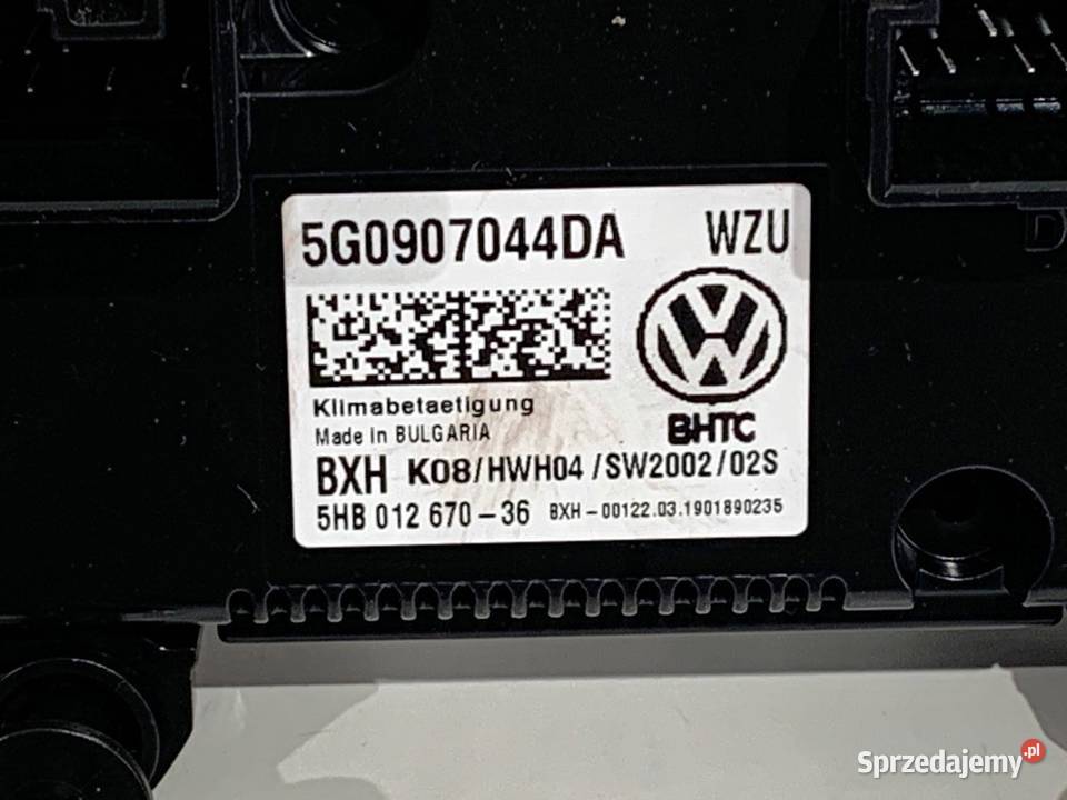 PANEL STEROWANIA NAWIEWU VW TROC 5G0907044DA podkarpackie sprzedam