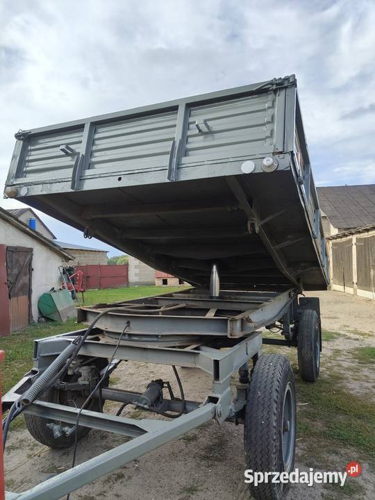 Przyczepa wywrotka d47 w oryginale Kuźmy
