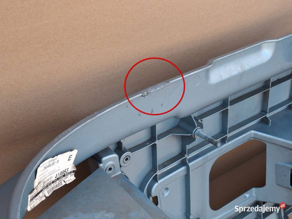 VOLVO FE ZDERZAK PRZEDNI ORYGINAŁ 2604 BLUE Zderzaki Bieleń