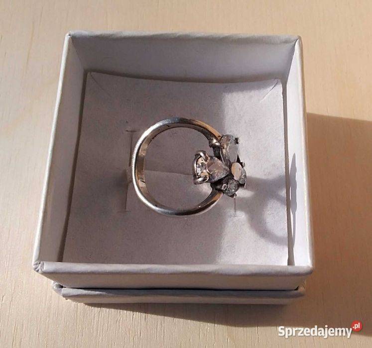 Pierścionek srebro 181 mm srebro śląskie Cieszyn