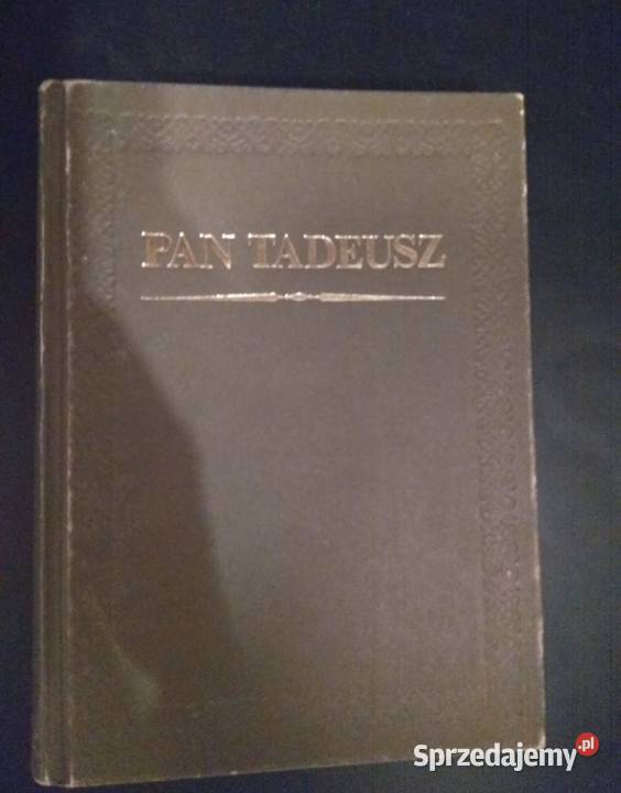 Książka Pan Tadeusz śląskie Kobiór