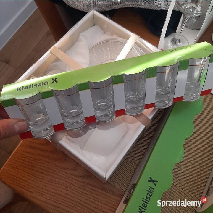 Zestaw komplet talerzy naczyń Pasłęk